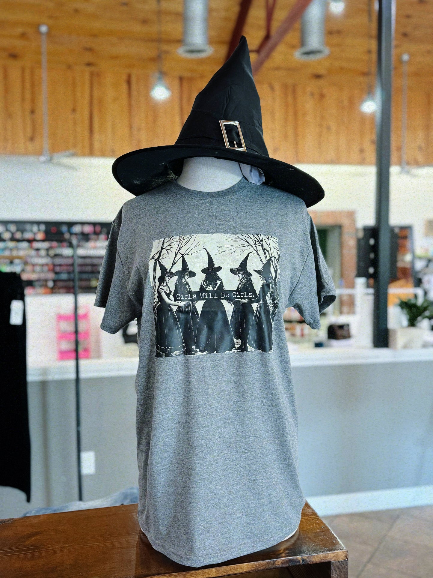Girls Will Be Girls Witch Tee