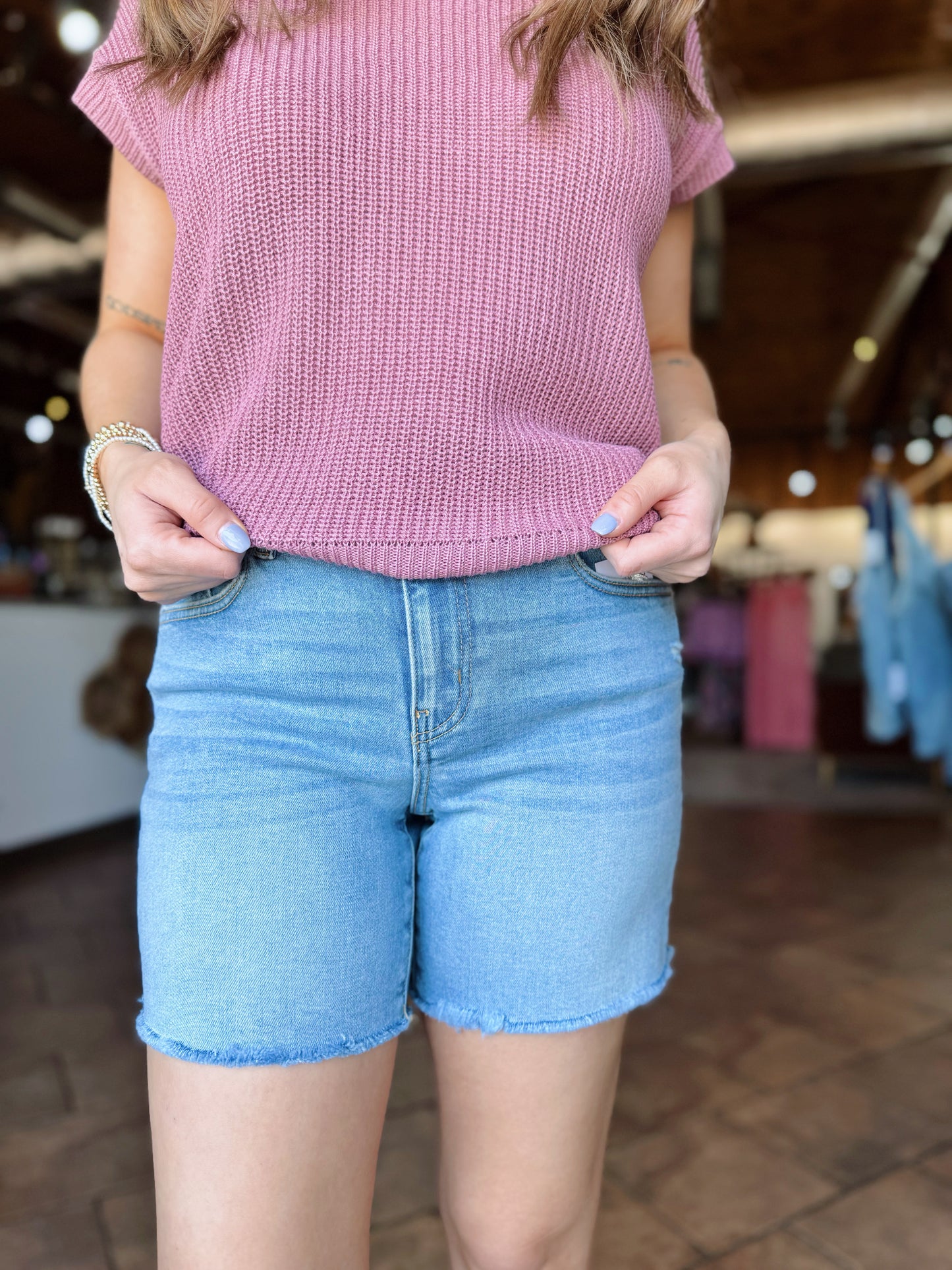 Celia's Vintage Denim Shorts