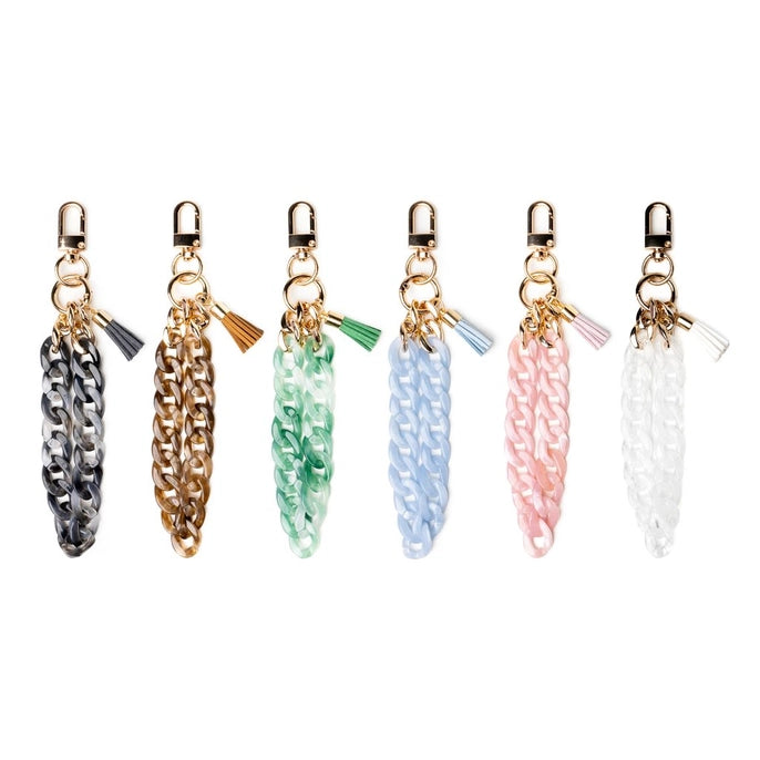 Acrylic Braided Key Chain