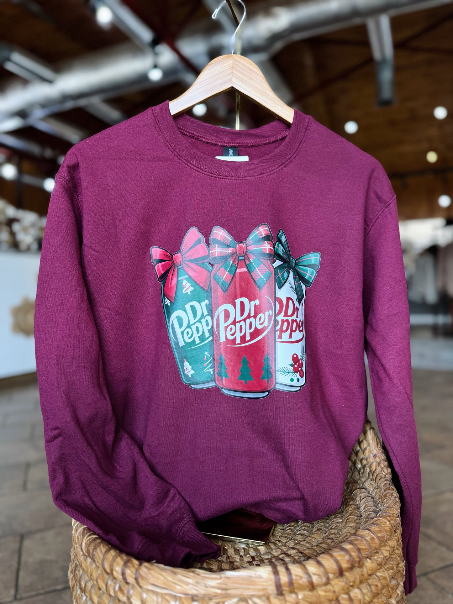 Christmas Dr. Pepper Crewneck