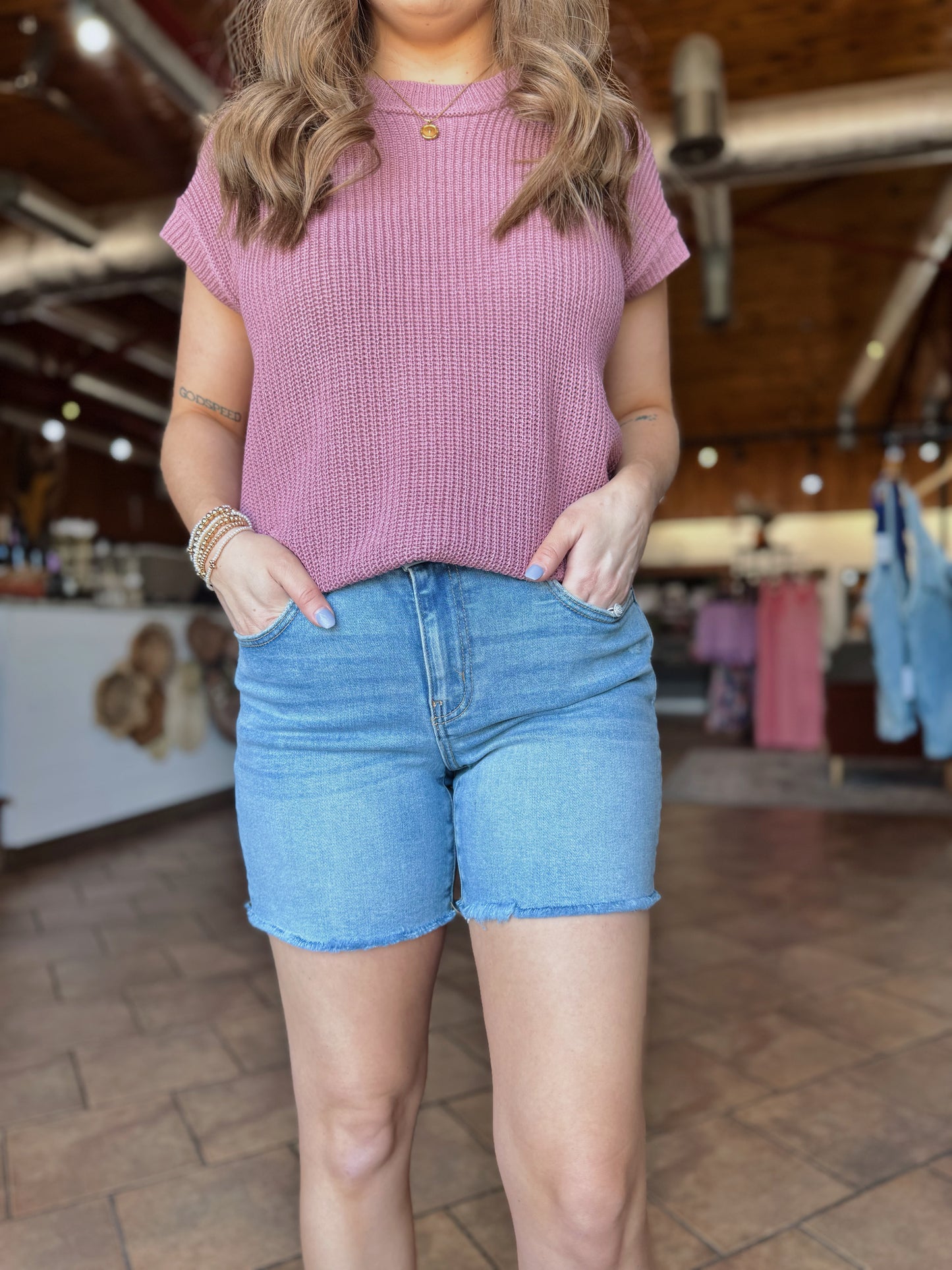 Celia's Vintage Denim Shorts