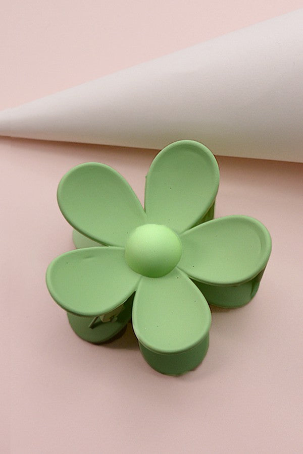 Medium Flower Claw Clips