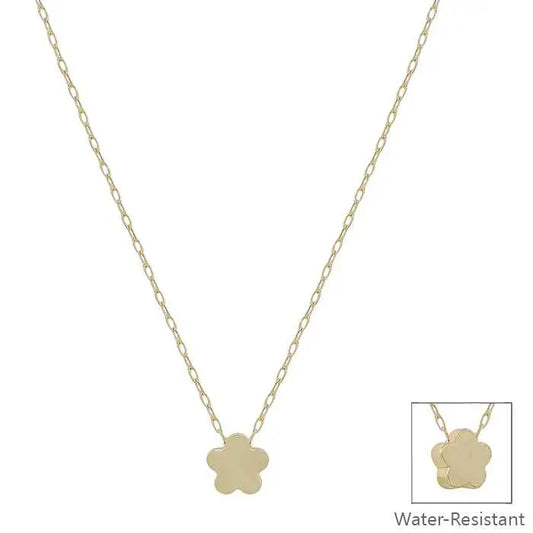 Gold Dainty Daisy Necklace