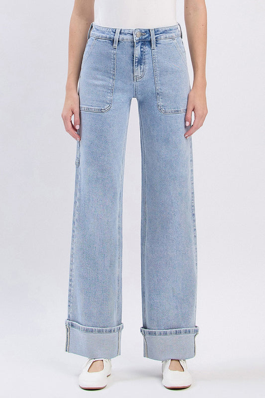 Sylvia's High Rise Carpenter Style Jeans