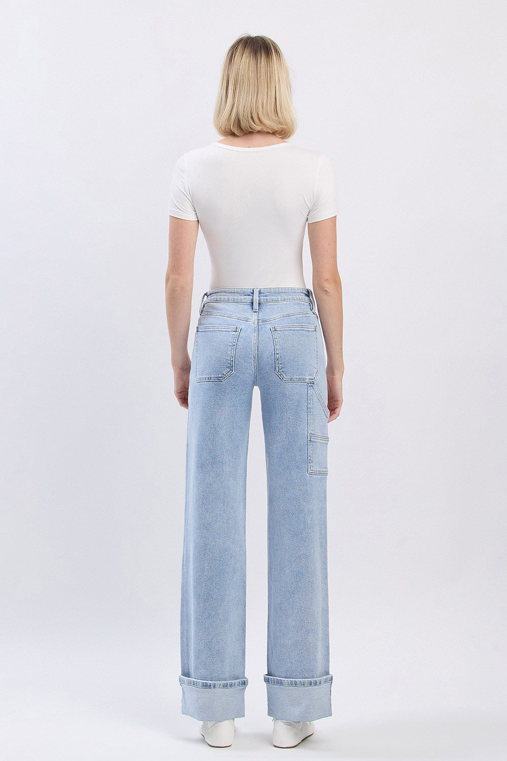 Sylvia's High Rise Carpenter Style Jeans