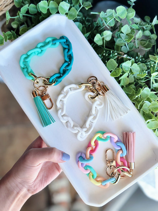 Matte Linked Keychain