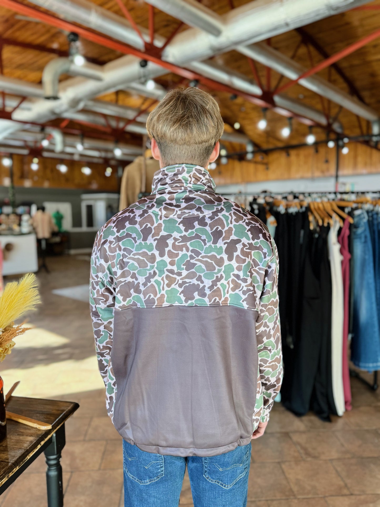 Fieldstone Camo Quarter Zip