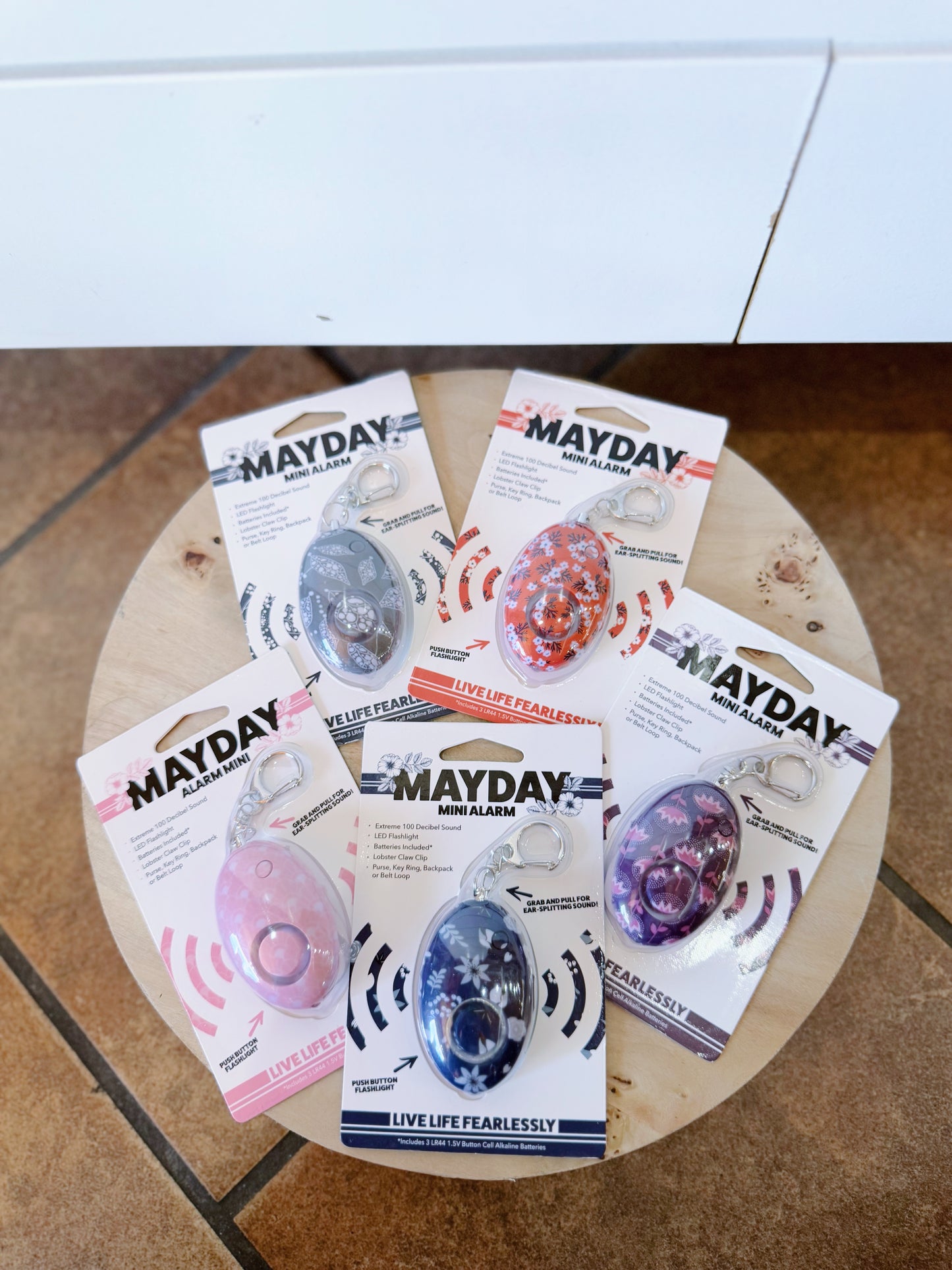 Mayday Mini Alarm Keychain