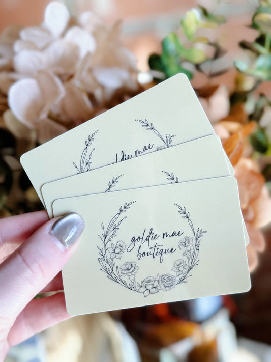 Goldie Mae Gift Card