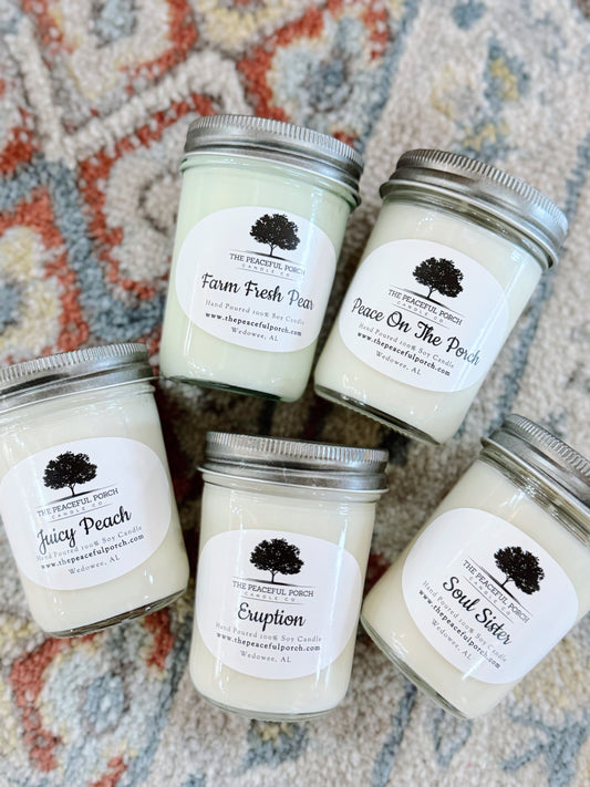 The Peaceful Porch Soy Candle 8oz