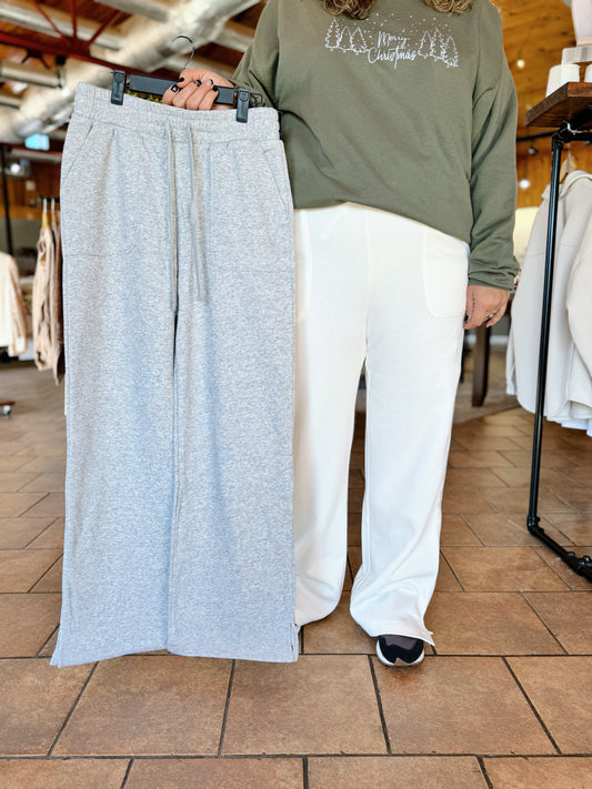 Curvy French Terry Lounge Pants