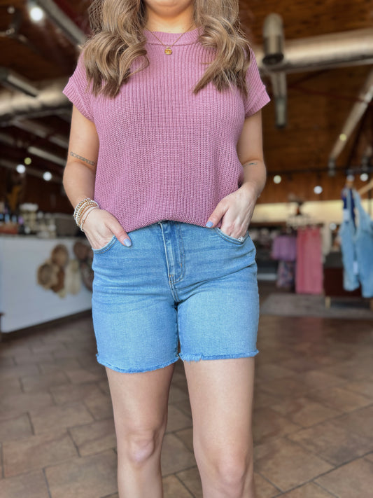 Celia's Vintage Denim Shorts