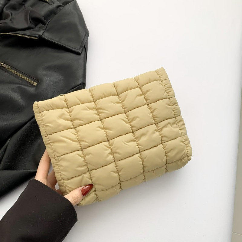 Quilted Zipper Pouch