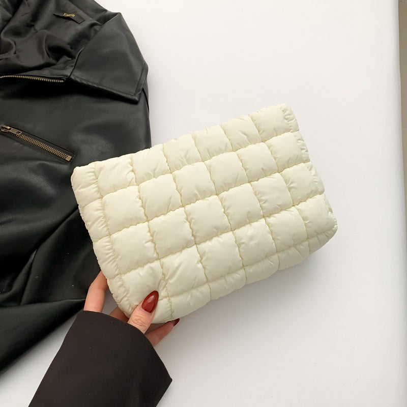 Quilted Zipper Pouch