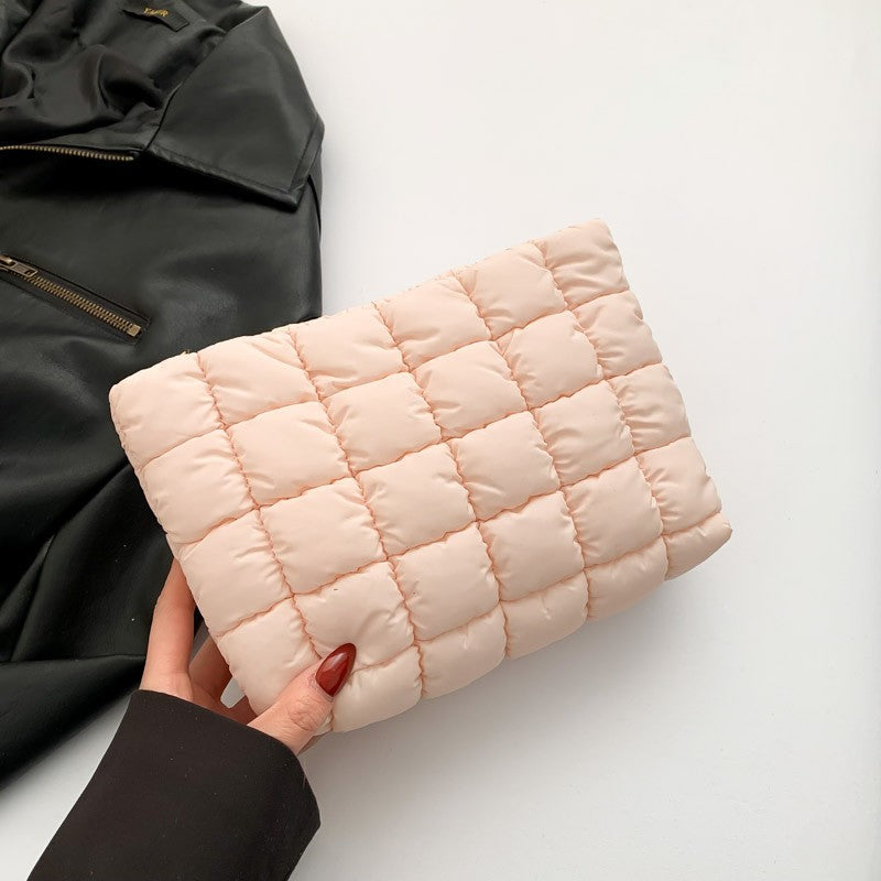Quilted Zipper Pouch